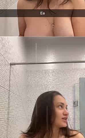 Cum with Me in Snapchat Shower