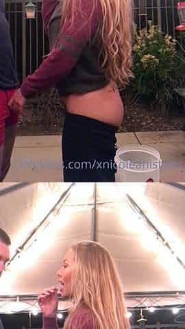Very beautiful blonde babe fucked hardcore in the asshole