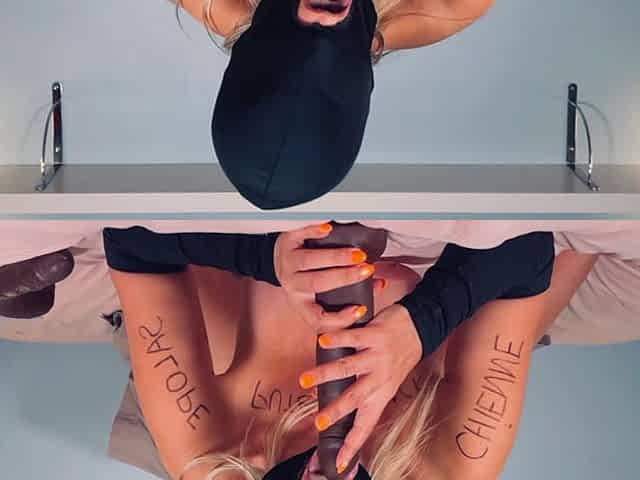 Tina Writing on My Body Whore a Black Without Condom Slut Bitch Offered