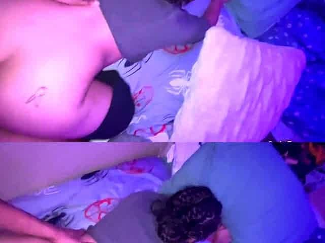 Perfect ass brunette sucing and banging POV