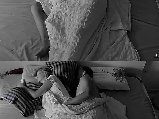 The amateur pair's nasty private pont of time was recorded at night time