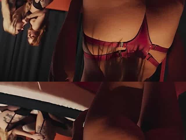 Glamorous Angels Get Mega Orgasms in a Lesbo Trio