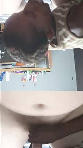 Hot 18 Year Old College Girl Sucks White Teacher's Cock at His House