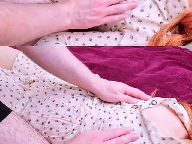 Sucking the shy angel's ideal titties - Myst Duett