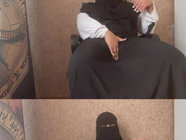 Syrian MILF in Hijab Gives Jerk off Instructions, Cum with Her