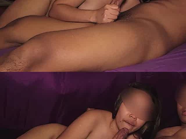 Creampie hunger fuels hawt snatch worship