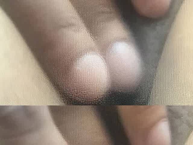 Fingered in parking lot by stranger