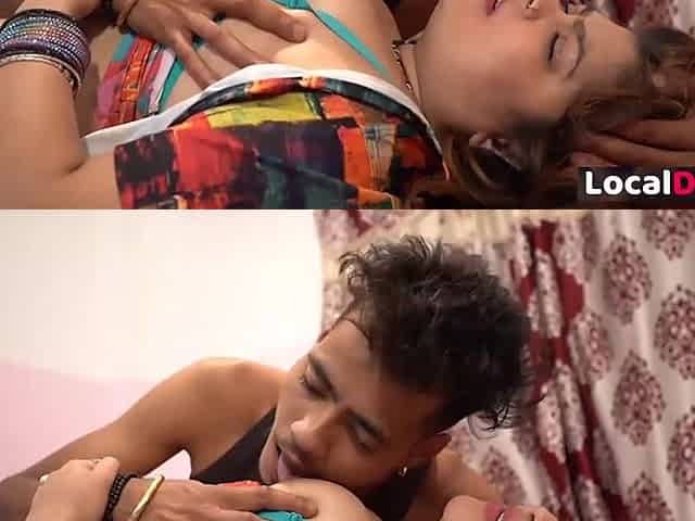 Indian teen delivers sensual desi love blowjob