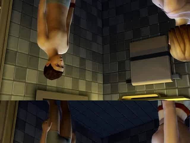 Foxy 3D Superwoman bounces up and down on a cock