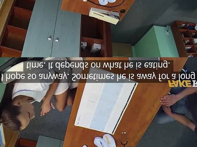 Nurse Makes Bosses Male Come Over And Over In his Office