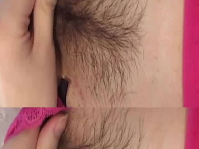 Hairy Pussy Fingered Deep Till Clenching Orgasm Explosion