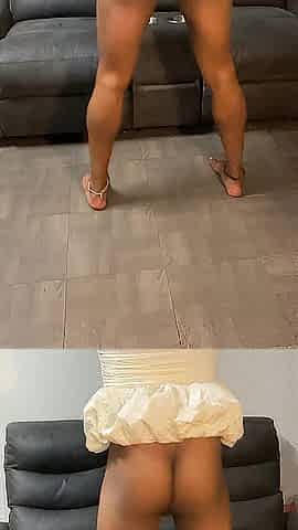 Cute femboy with a large penis