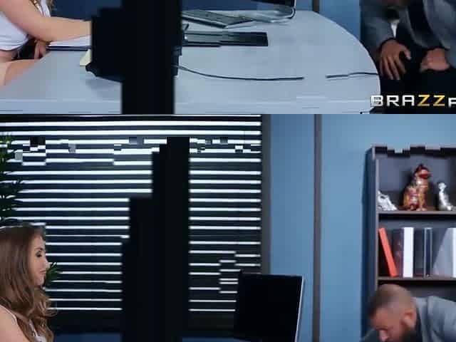 Lena Paul In Under-the-counter Surprise Cooter! W