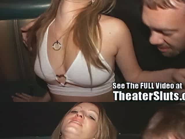 Youthful mother I'd like to fuck Public Sex In the Porn Theater!