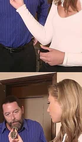 April Aniston Lets Her Stepmom's Boyfriend Fuck Her in the Ass