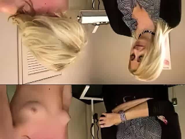 Teen Erica loves visiting the her handsome doctor for her