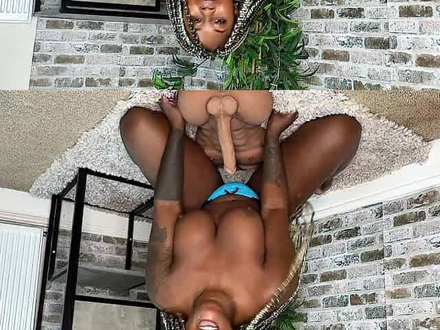 Testing My Recent Toy ~ Solo Black Enjoyment & Climax with Xeinna Rose