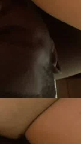 Tattooed big ass blonde fucked in POV from BBC dude