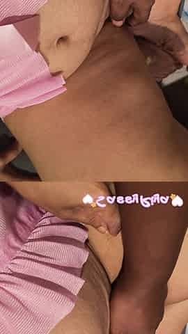 Rubbing Pussy #4 Clean Shaved Pussy
