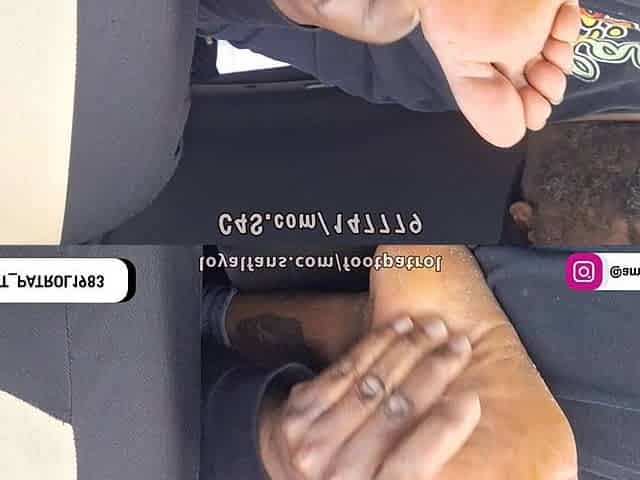 Naughty Footman Offers Lady a Ride as Long as He Rubs and Sucks on Her Size 11 Feet