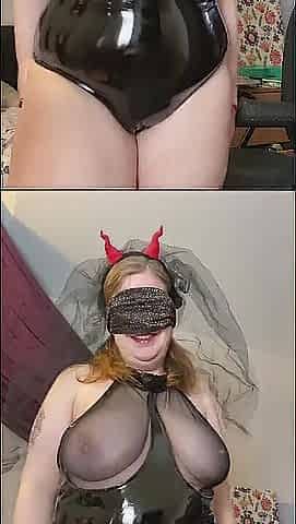 A large bazookas big beautiful woman that babe devil in latex