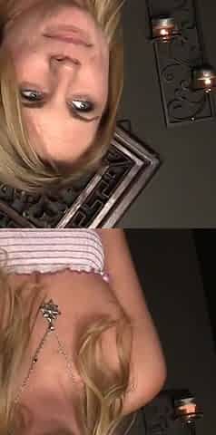 Sexy blonde is ready to give a perfect blowjob with huge dick