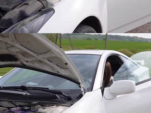 Stranded on the Road... Rewarded Him with Sexy Sex