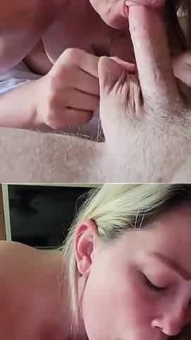 Wifey Gives Head and Swallows a Fat Load of Jizz