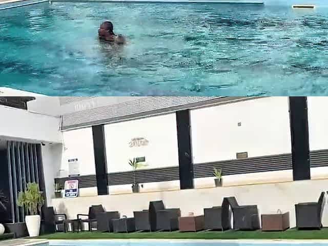 Nigerian Pornstar Spicy Bangs A Fan That babe Met By The Swimming Pool (Full Episode On RED)