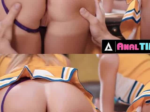 Perfect Anal Threesome With Two Cuties