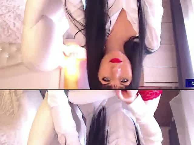 2020-07-10 M'Lady Jessy aka Tamarra Roman So Hawt'n Concupiscent Undress'n Titty Tease & Greater amount-