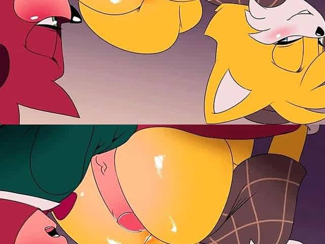 Hentai scrubing a cock in sixtynine