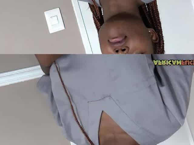 Interracial Masseuse & Assistant Share Big Dick in Africa