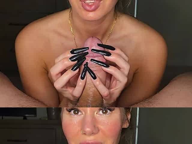 Sex toy prostate massage tugjob ruined climax
