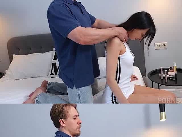 Young Girl Experienced Anal Buzz On A Member