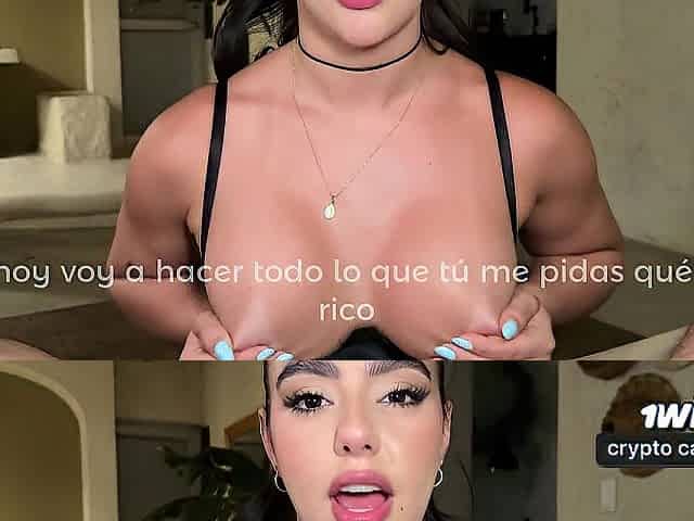 A hawt Latin chick with a large booty sucks my biggest shlong in POV - Danner Mendez & Iris Rodriguez