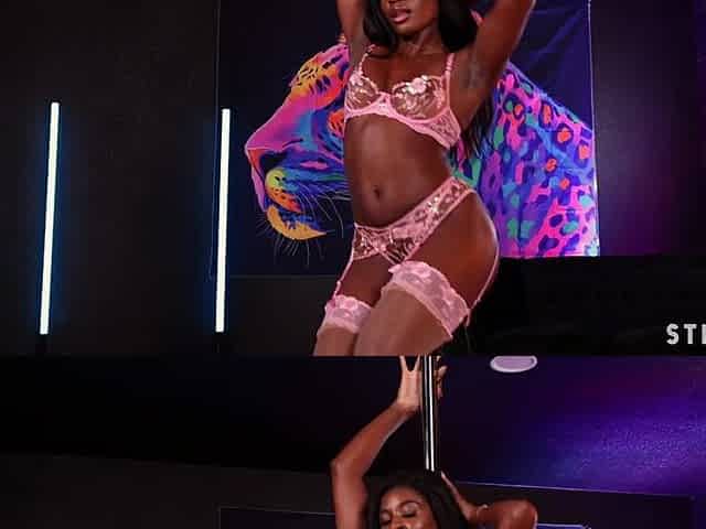 Nicole Kitt Dances and Rides Large White Weenie POV - StripPOV