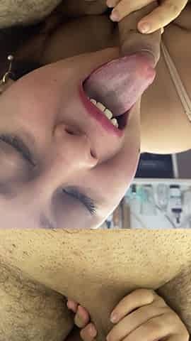 Close up Blowjob