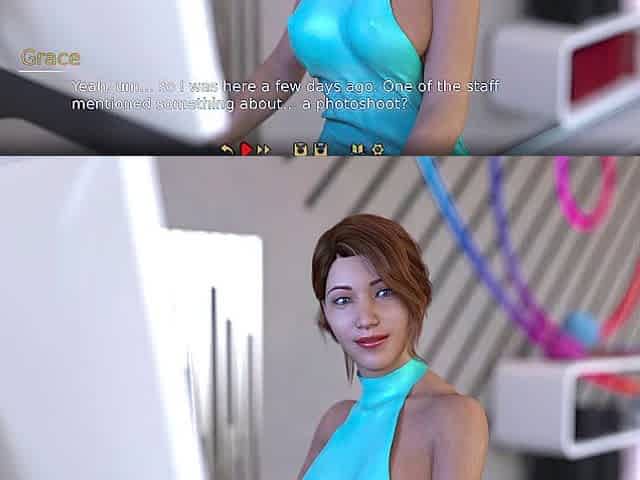 Darker 12 Grace Undresses Exposed in Studio and Squirts on a Vibrator in Front of Everybody