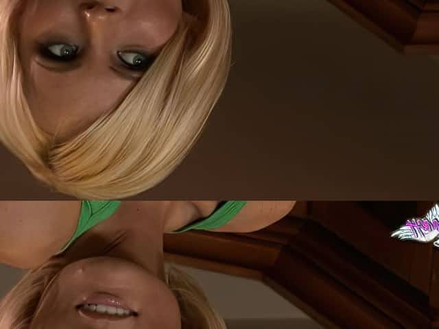 Solo striptease with sexy Hanna Hilton