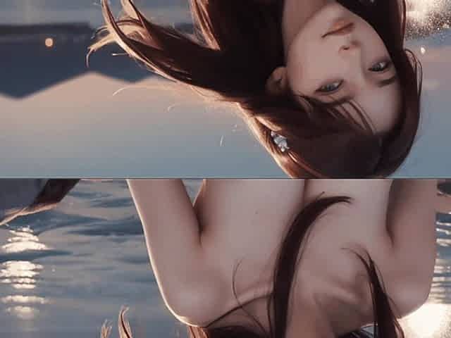 "AI generated Mari Makinami"
