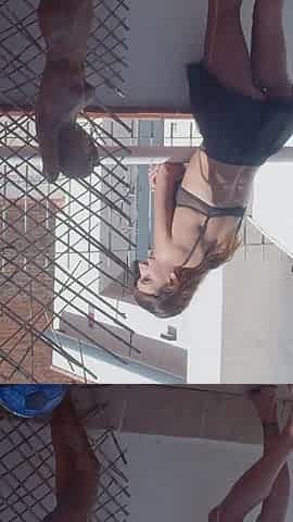 Sexy at the Balcony