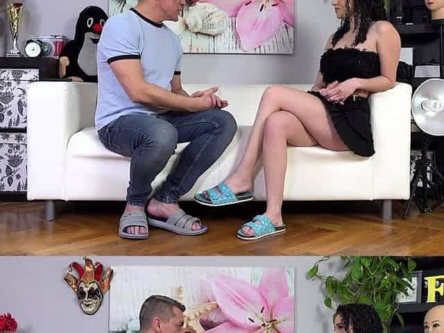 Sexy Brazilian takes a hard fucking on a casting