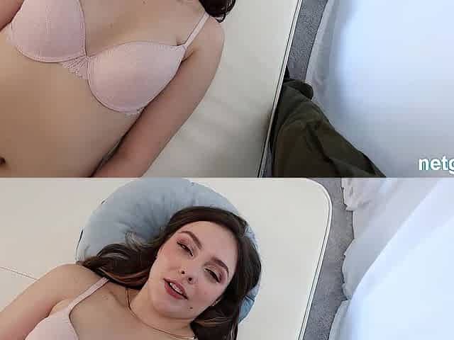Cutie Next Door Takes it in the BUTTHOLE!