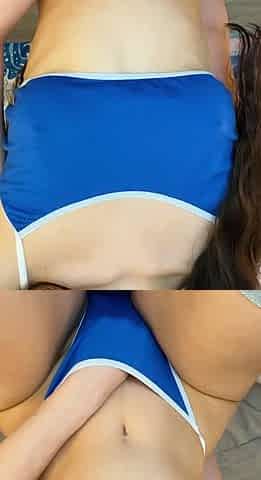 Young amateur teen in solo masturbation getting kinky