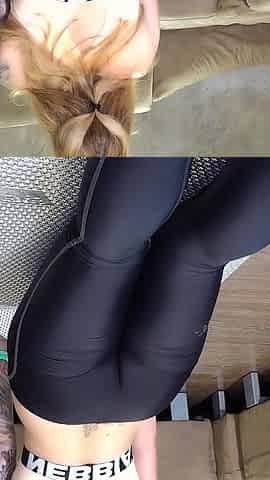 Dry Humping Yoga Loves Big Cock on Her Big Ass
