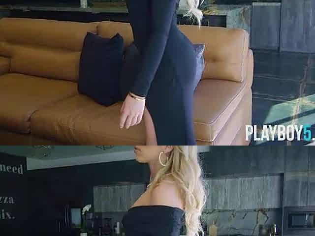 Teen honey Allie Nicole exposes astonishing bubble booty for Playboy