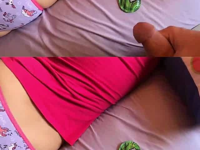 Stepdaughter Removes Condom From Stepfather and Gets Pregnant by His Creampie