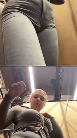 Fucking in the Public Locker Room