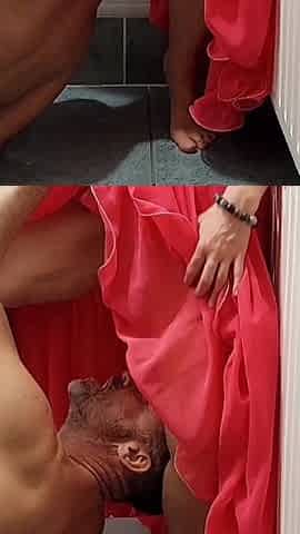 Selena's Slowly Sex Games in Bed and Bathroom